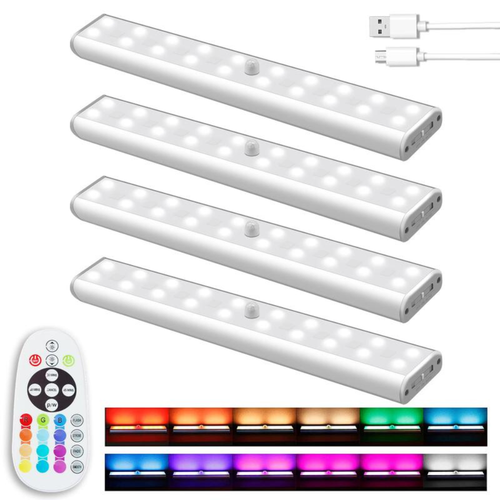 48 LED Dimmable Closet , Kitchen Light with Remote