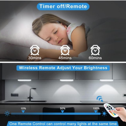 48 LED Dimmable Closet , Kitchen Light with Remote