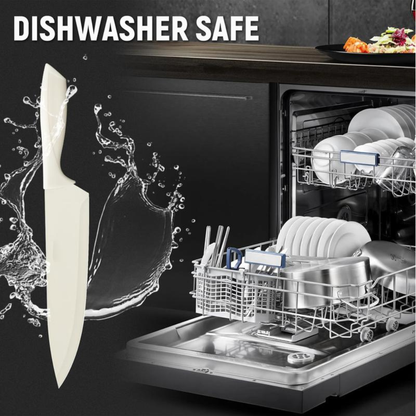 15-pc. Kitchen Knife Set with Sharpening Block