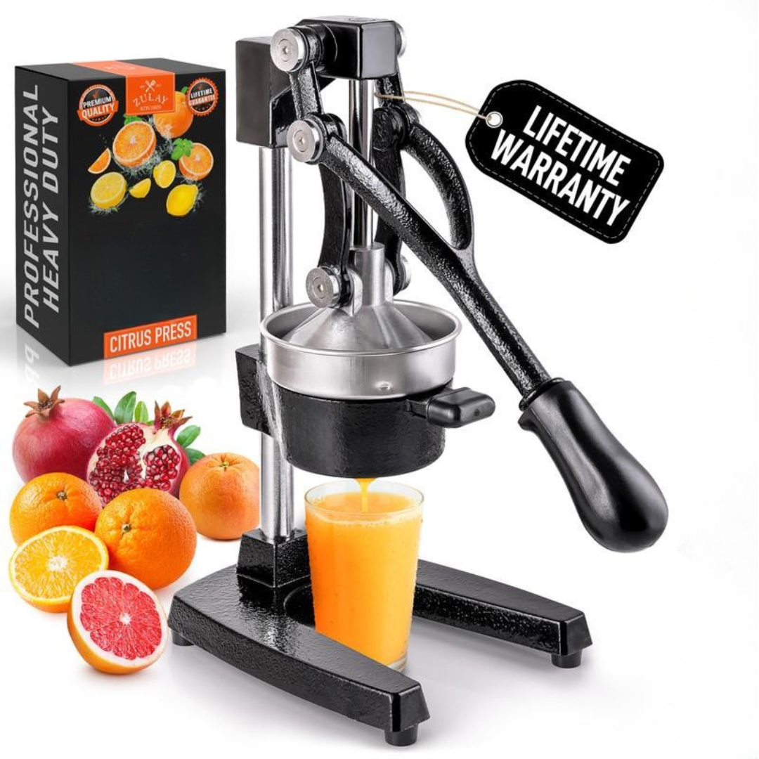 Heavy-Duty Cast Iron Citrus Juicer