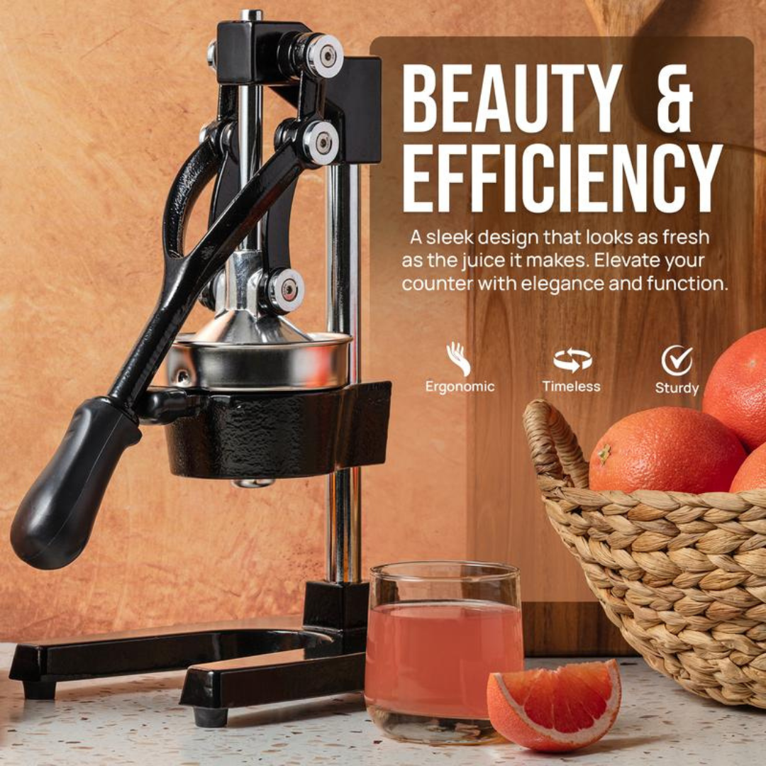 Heavy-Duty Cast Iron Citrus Juicer