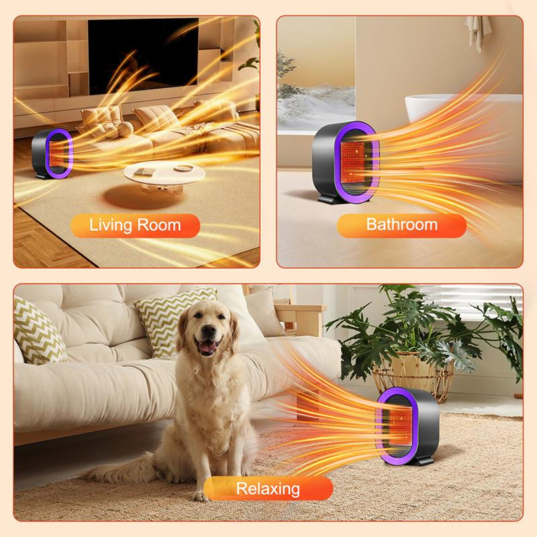 Portable Ceramic Heater with Fan