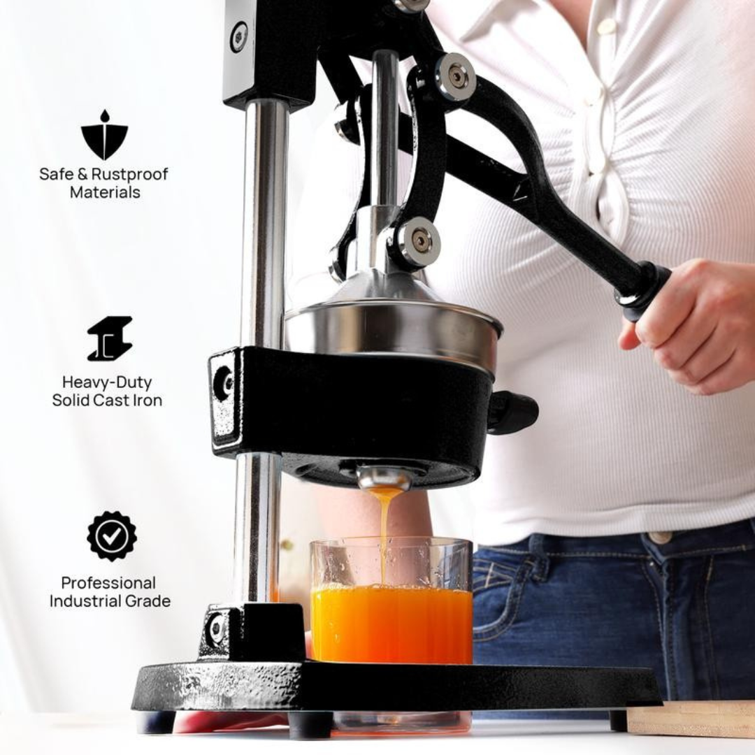 Heavy-Duty Cast Iron Citrus Juicer