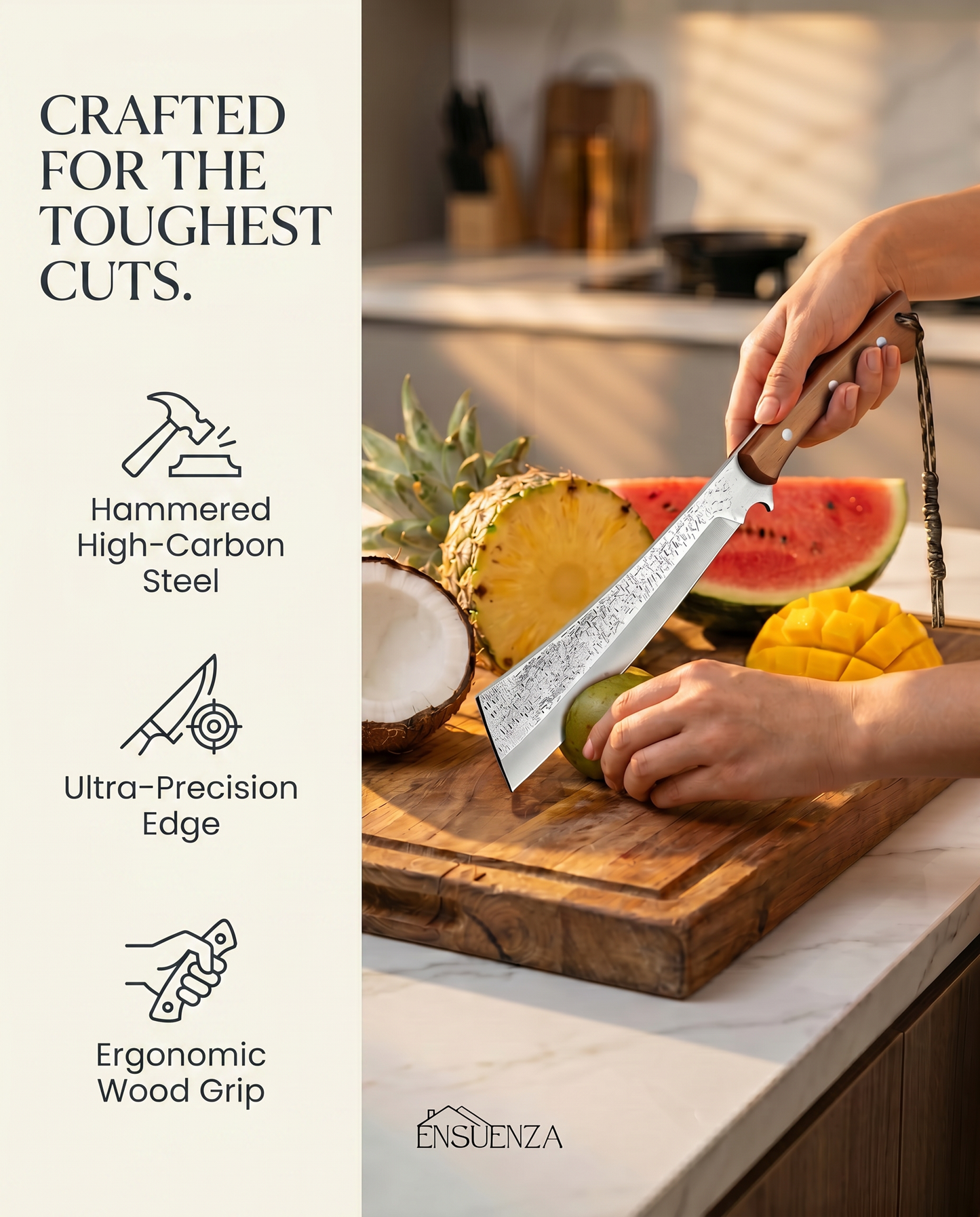 Japanese Style Big Fruit Knife
