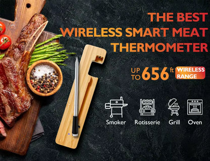 Smart Bluetooth Meat Thermometer