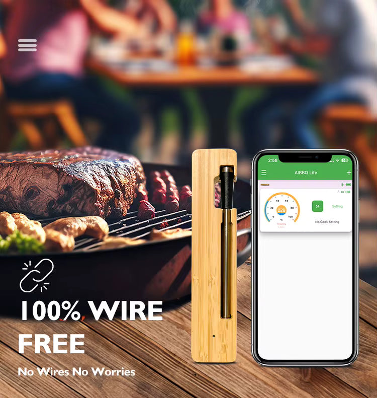 Smart Bluetooth Meat Thermometer